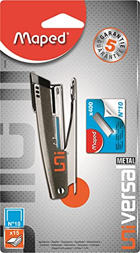 Maped Universal Pocket Stapler with 400 Staples (12 sheets)
