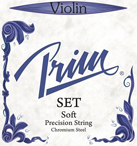 Prim Jeu de cordes pour violon en acier inoxydable Soft 1000