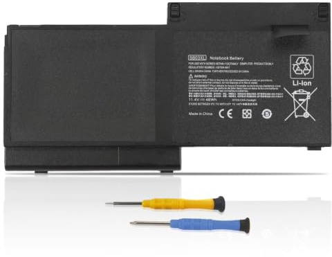 K KYUER 46Wh SB03XL Batterie pour HP EliteBook 820 825 G1 G2 720 725 G1 G2 SB03046XL-PL 716725-171 716725-1C1 716726-171 716726-421 716726-1C1 717378-001 740362-001 HSTNN-LB4T HSTNN-L13C HSTNN-IB4T