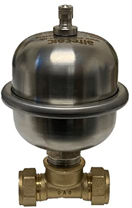Altecnic Reflex Shock Arrester + 15mm Compression Tee.