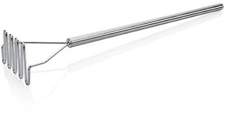 TAMLED Kartoffelstampfer Gemüsestampfer fugenlos 60 cm Edelstahl - Profiausführung