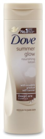 Dove Summer Glow Nourishing Lotion for Normal to Dark Skin 250ml Pack of 3