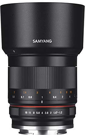 Samyang CSC-Mirrorless - Objetivo fotográfico para Micro Cuatro Tercios (50mm F1.2 AS UMC CS), Negro