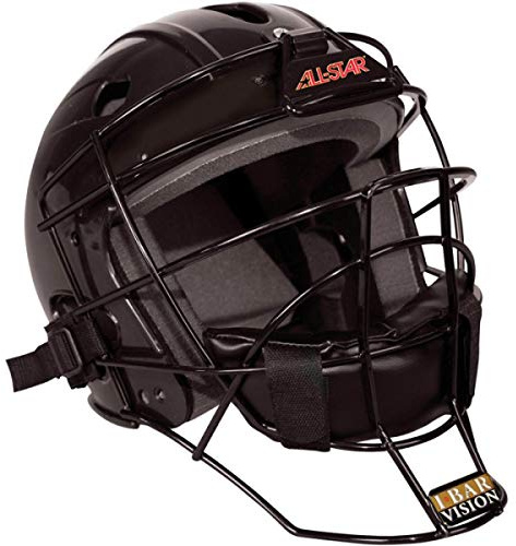 All-Star MVP1000BK League Series Catching Helmet/Youth BK