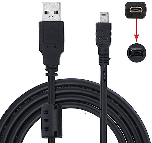 CY UC-E6 cavo USB per fotocamere digitali Nikon Coolpix S3000 S3100 S3200 S8000 S100 S200 S230 P7000 AW100