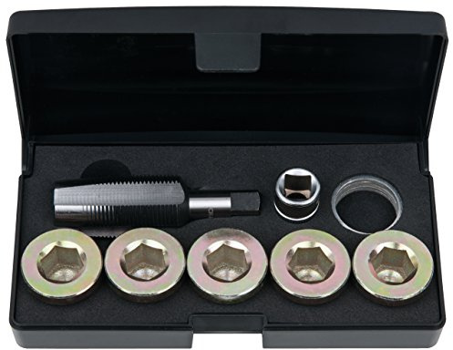 KS Tools 150.4950 Ölablassschrauben-Gewindereparatur-Satz, 12-tlg. M24 x 1,5