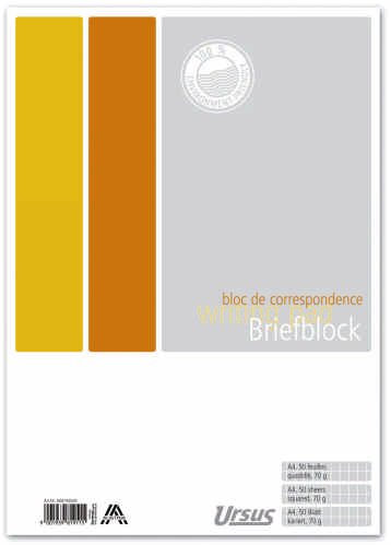Briefblock A4 50BL rautiert