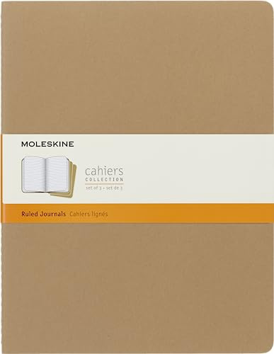 Moleskine Quaderno Cahier Journal, Righe, Marrone Carta da Pacchi