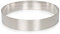 patisse 02156 – Cercle à gâteaux, cercle à pâtisserie, mousse ou entremets - acier inoxydable – 4.5cm x Ø 20cm, Argenté