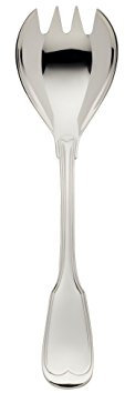 Robbe & Berking Fourchette à Salade Alt-Faden, Grande (plaqué Argent Massif 150 g)
