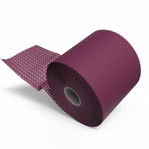Horn Medical Horn-Haft krepp color - Kohäsive Fixierbinde, weich, rutschfest, hautverträglich, selbsthaftend, Violett (8 cm x 20 m)