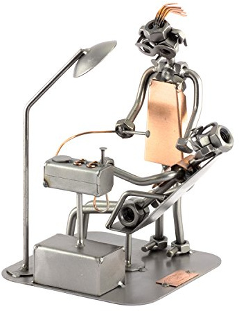 Steelman24 I Dentista I Made in Germany I Idea para Regalo I Figura de metalo