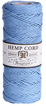 Hemptique HS20CO - LTBL - Cordel para jardinería, Color Azul