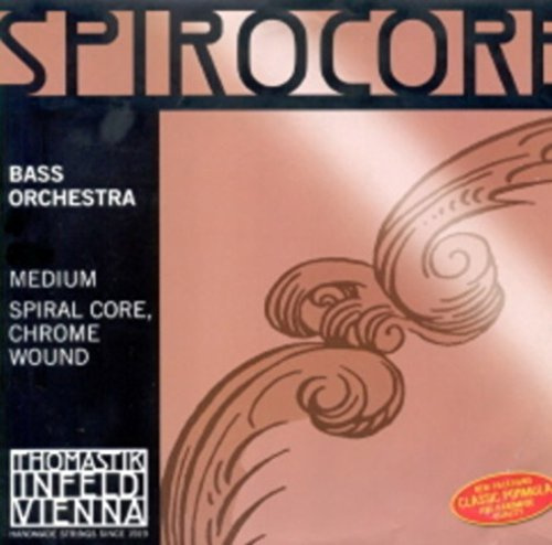CUERDAS CONTRABAJO Thomastik (Spirocore Orchestra/S36) (Acero Aluminio) 1ª Medium Bass 4/4 G (Sol)