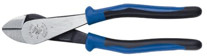Klein Tools J2000-28 Diagonal Cutting Pliers, Made in USA, Heavy-Duty High-Leverage Design, 8-Inch
