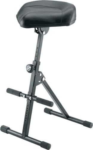 Konig & Meyer ergonomisk pall hög pneumatisk sits imitationsläder assisterad lyft - 14047