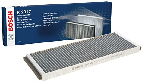 Bosch R2317 - Innenraumfilter mit Aktivkohle | Kompatibel mit: AUDI 80 B4 Avant, 80 B4 Stufenheck, A4 B5, A4 B5 Avant, A6 C5, A6 C5 Avant, CABRIOLET B3, COUPE B3