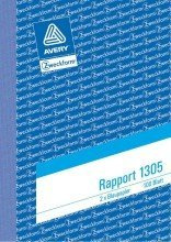 Avery Zweckform© 1305 Rapport, DIN A6, vorgelocht, 100 Blatt, weiá