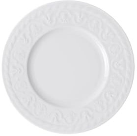 Villeroy & Boch Cellini - Plato para pan, 18 cm, porcelana premium, color blanco