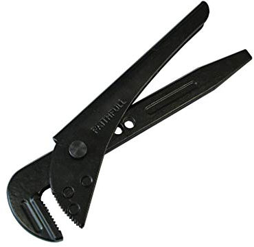 Faithfull PWLA12 Lever Action Pipe Wrench 12-inch 60mm Cap