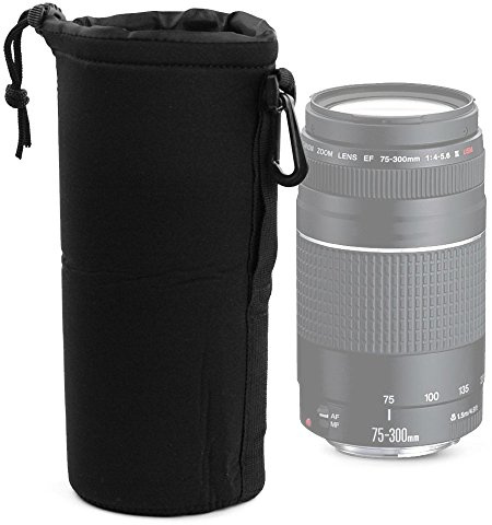 CELLONIC Objektivbeutel für 20cm x 10cm (XL) Objektiv Köcher