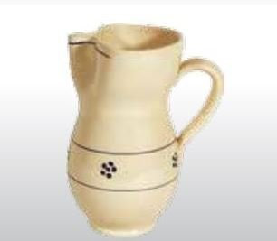 Colì Maioliche e Terrecotte dal 1650 Brocca Ursulo 15 cm Stelle