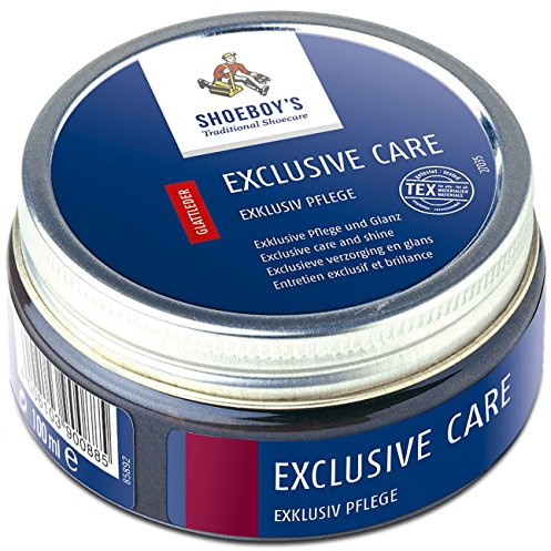 Shoeboy's Exclusive Care - edle Schuhpflegecreme für hochwertige und empfindliche Glattleder, bordeaux, 1er Pack (1 x 100 ml)