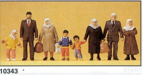 Preiser 10343 H0 Passanten muslimisch