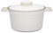 Riess, 2106-212, pentola con coperchio, bianco puro, AROMAPOTS, Truehomeware, diametro 24 cm, capacità 3,5 litri, progettato dall'ufficio di design dottings, adatto per cuocere il pane, smaltato,