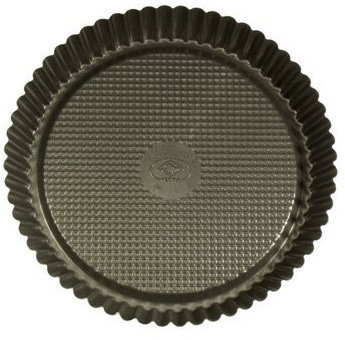 Vespa Teglia da Forno per crostata Dolce Antiaderente Alluminio 99.5% Diametro 28cm H3.5cm -Made in Italy-