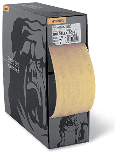 Mirka Goldflex Soft 115x125mm P180 200Stk. (2912707018) Handpad Rolle perforiert