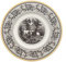 Villeroy & Boch Audun Ferme Plato para pan, 16 cm, Porcelana Premium, Blanco/Gris/Amarillo