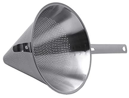 Genware NEV-17518 Strainer, Stainless Steel, Conical, 6.3/4
