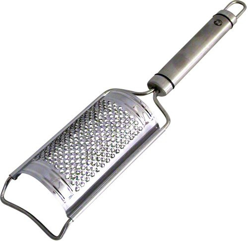 Metaltex, 28x28x18 cm RALLADOR SEMICIRCULAR INOX 'Victoria', Acero Inoxidable, Plata, Multicolor