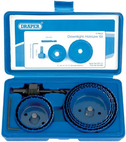 Draper 89716 - Accesorio para sierras perforadoras (pack de 9)