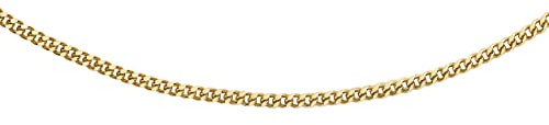 CARISSIMA Damen 9k (375) Gelbgold 1.2mm Diamantschliff Panzerkette 1.13.0625 51cm/20zoll