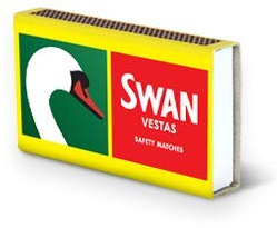 Swan Vestas Matches - Box - Pack of 48