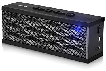 Rokono (F200 BASS Bluetooth Altoparlante per iPhone, iPad, iPod, Lettore MP3, Tablet-PC, Notebook - Nero