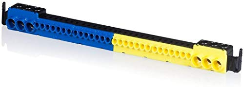 Produktinformationen PE-N-Steckklemme, 3x25mm² schraubbar und 14x4mm² steckbar