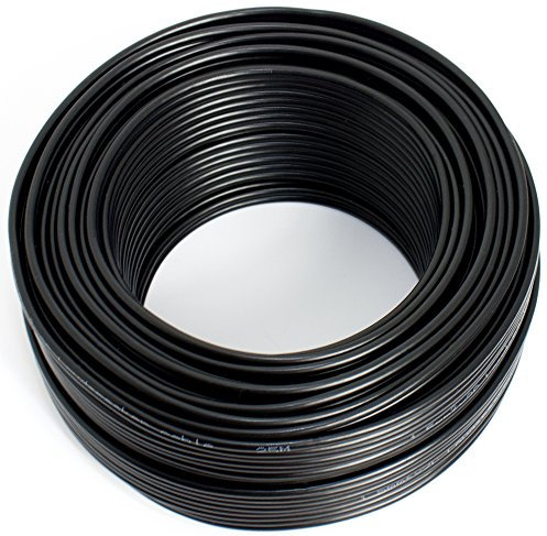 SeKi Cavo per altoparlante, 2 x 1,50 mm², 30 m, colore: nero