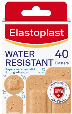 Elastoplast Water Resistant Plasters 40s