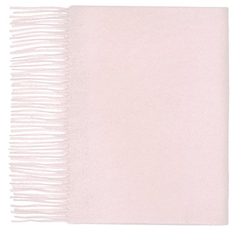 100 % kashmirhalsduk, Blek rosa, en storlek
