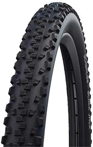 Schwalbe 318175 - reifen black jack 24x2.10 k-guard hs407 liteskin active sbc rigida negro 54-507