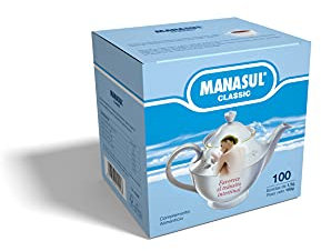 MANASUL Classic - Infusión Laxante a base de Sen, Melisa, Menta, Regaliz y Anis Verde, 100% Natural sin Conservantes ni Añadidos. Caja de 100 Bolsitas.