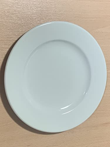 Churchill Super vitrificada P602 Whiteware Classic Placa, blanco (Pack de 24)