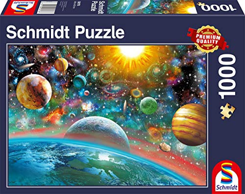 Schmidt Spiele 58176 Weltall, Outer Space, 1000 Teile Puzzle