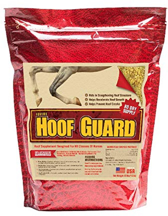 Equine Hoof Guard 10 lb, Concentrated Hoof Supplement, 32 mg. of Biotin