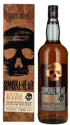 Smokehead Extra Rare mit Geschenkverpackung Whisky (1 x 1 l)