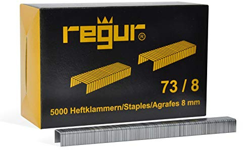 REGUR Tipo 73 morsetti a filo piatto 73/8 mm per pinzette Regur 31, Rapid HD 31 ecc.