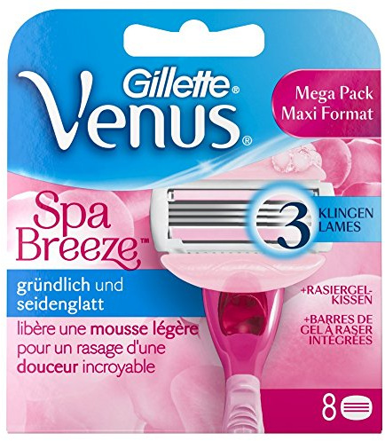Gillette Venus Breeze SPA Klingen, 8 Stück
